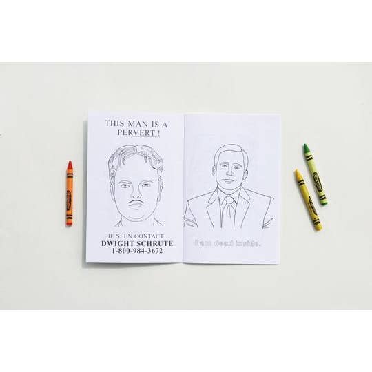 The Office Coloring Book